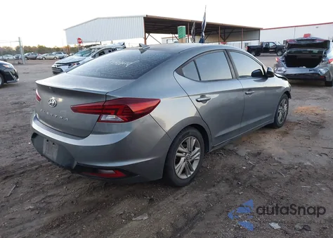 2019 Hyundai Elantra Sel z USA, uszkodzony, nr VIN 5NPD84LF1KH422303